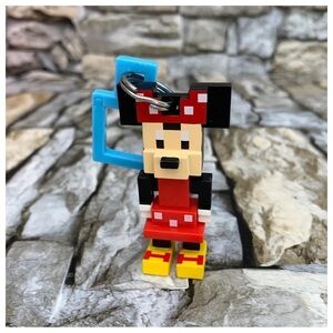 Disney Crossy Road Minnie Mouse Figure Doll Mystery Blind Bag Clip Hanger New